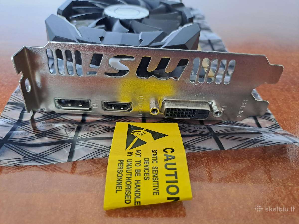 Nvidia Gtx 1050 Ti 4gb Oc - nuotraukos Nr. 4
