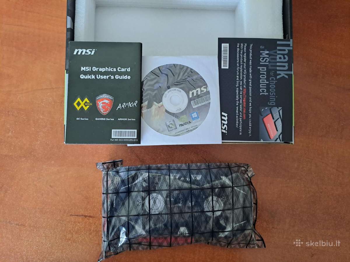 Nvidia Gtx 1050 Ti 4gb Oc - nuotraukos Nr. 9