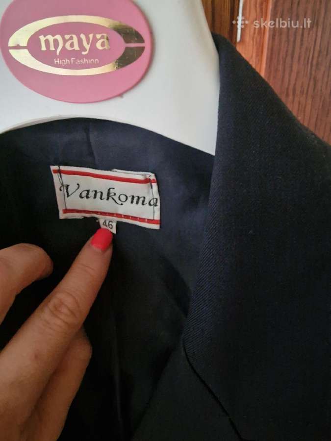 Mokyklinis švarkas mergaitei - nuotraukos Nr. 5