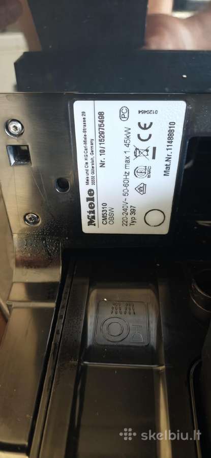 Miele cm 5310 silence su garantija - nuotraukos Nr. 12