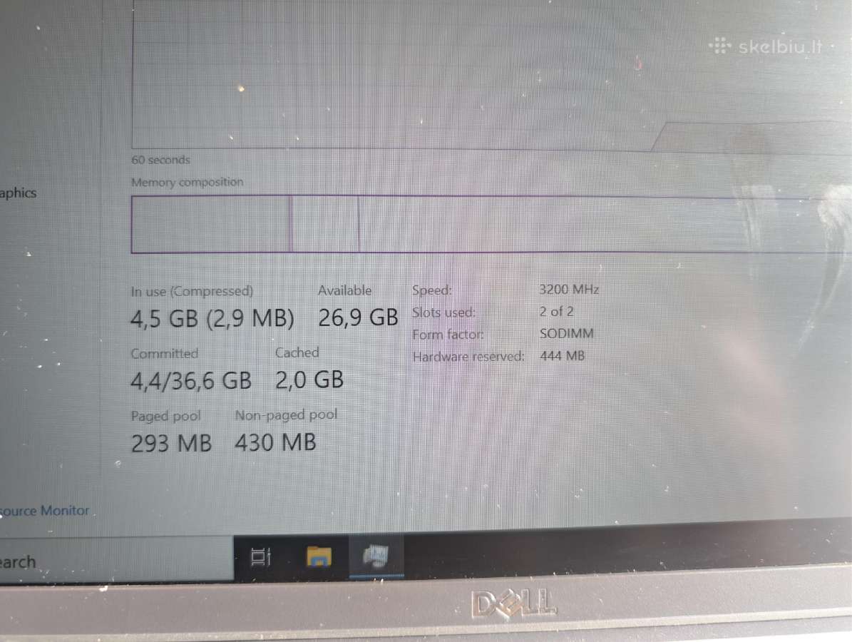 Dell Latitude 5420,i5-1145g7,32gb RAM,256ssd - nuotraukos Nr. 6