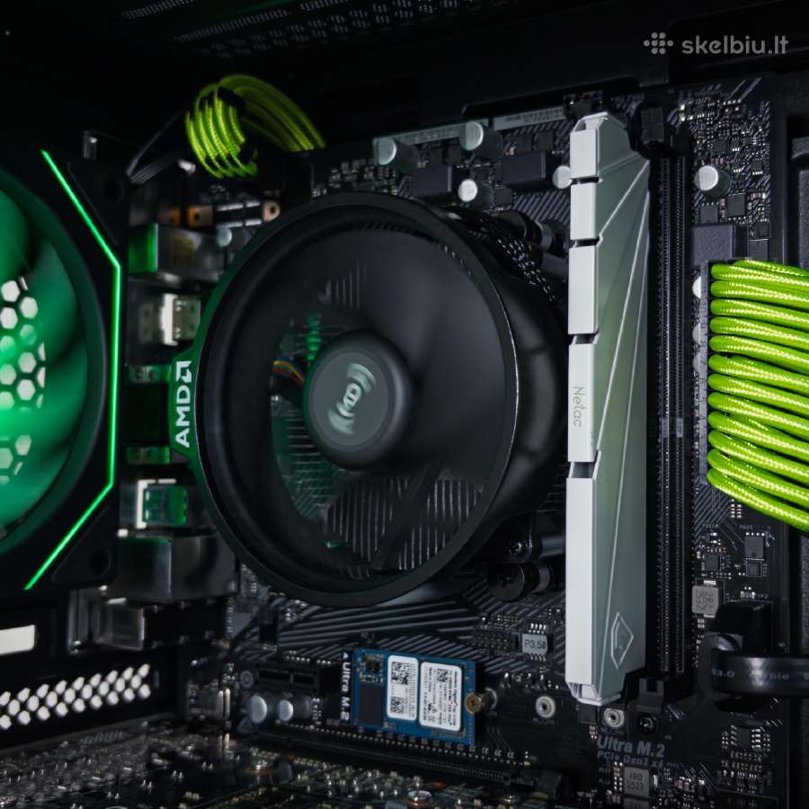 Ryzen 5 5500 A520 16gb Ddr4 512gb Rtx 2060 Super - nuotraukos Nr. 3