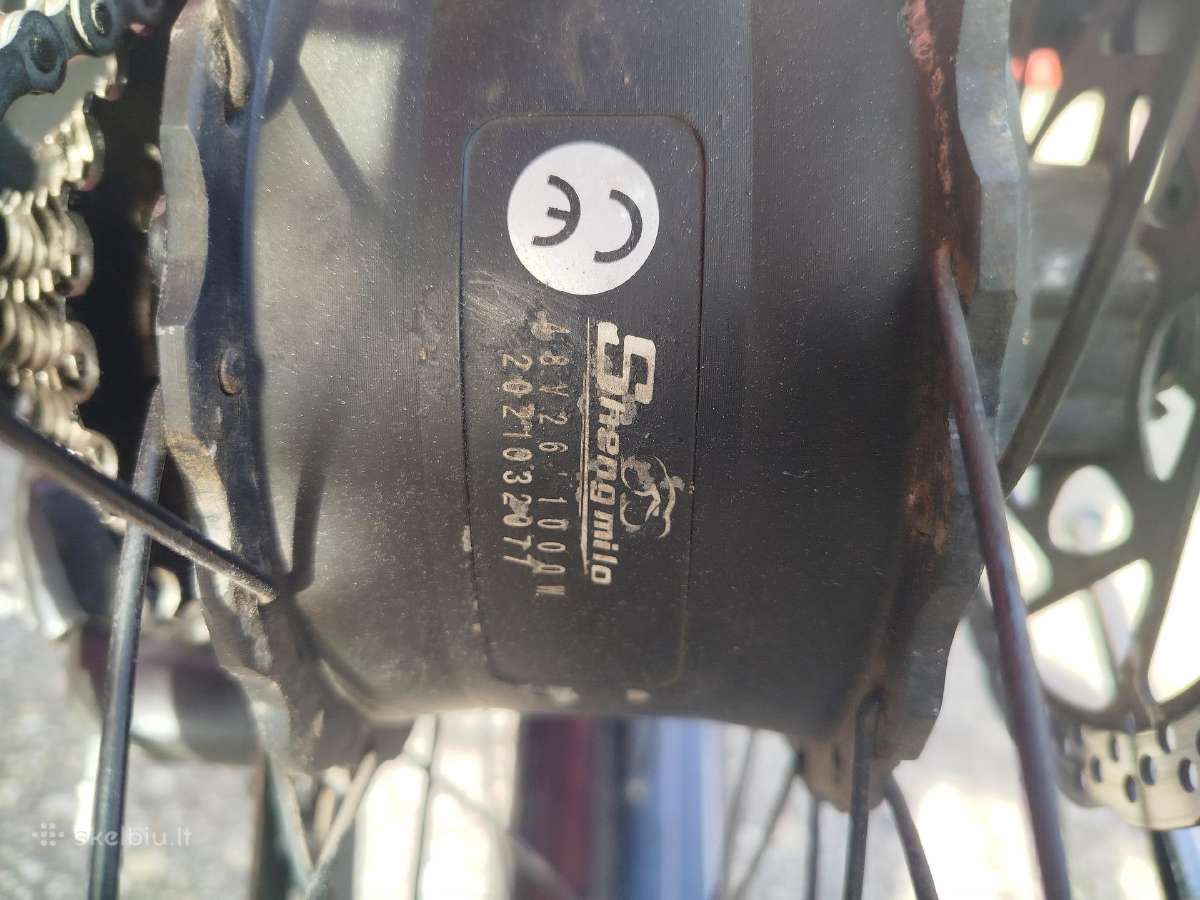 Fat bike elektrinis bekelės dviratis - nuotraukos Nr. 2