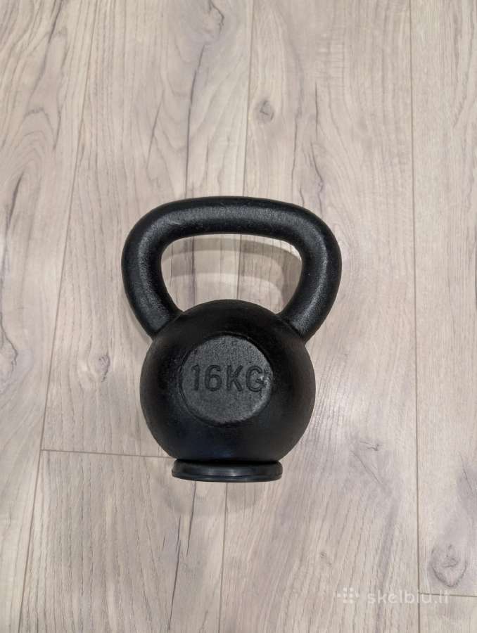 Gira, gyra, kettlebell, svarmuo 16 kg/32kg - nuotraukos Nr. 2