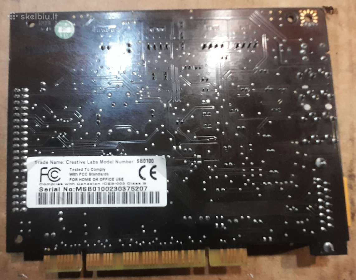 Senos Agp vaizdo plokštė ir Pci garso plokštė - nuotraukos Nr. 5