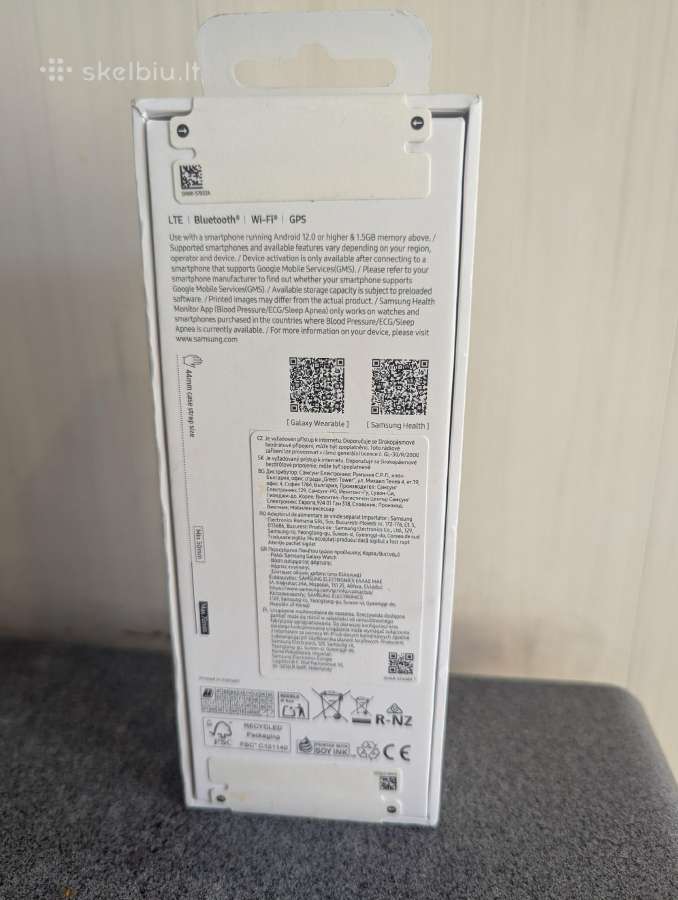 Samsung watch 8 Naujas užpakuotas 44mm lte - nuotraukos Nr. 3