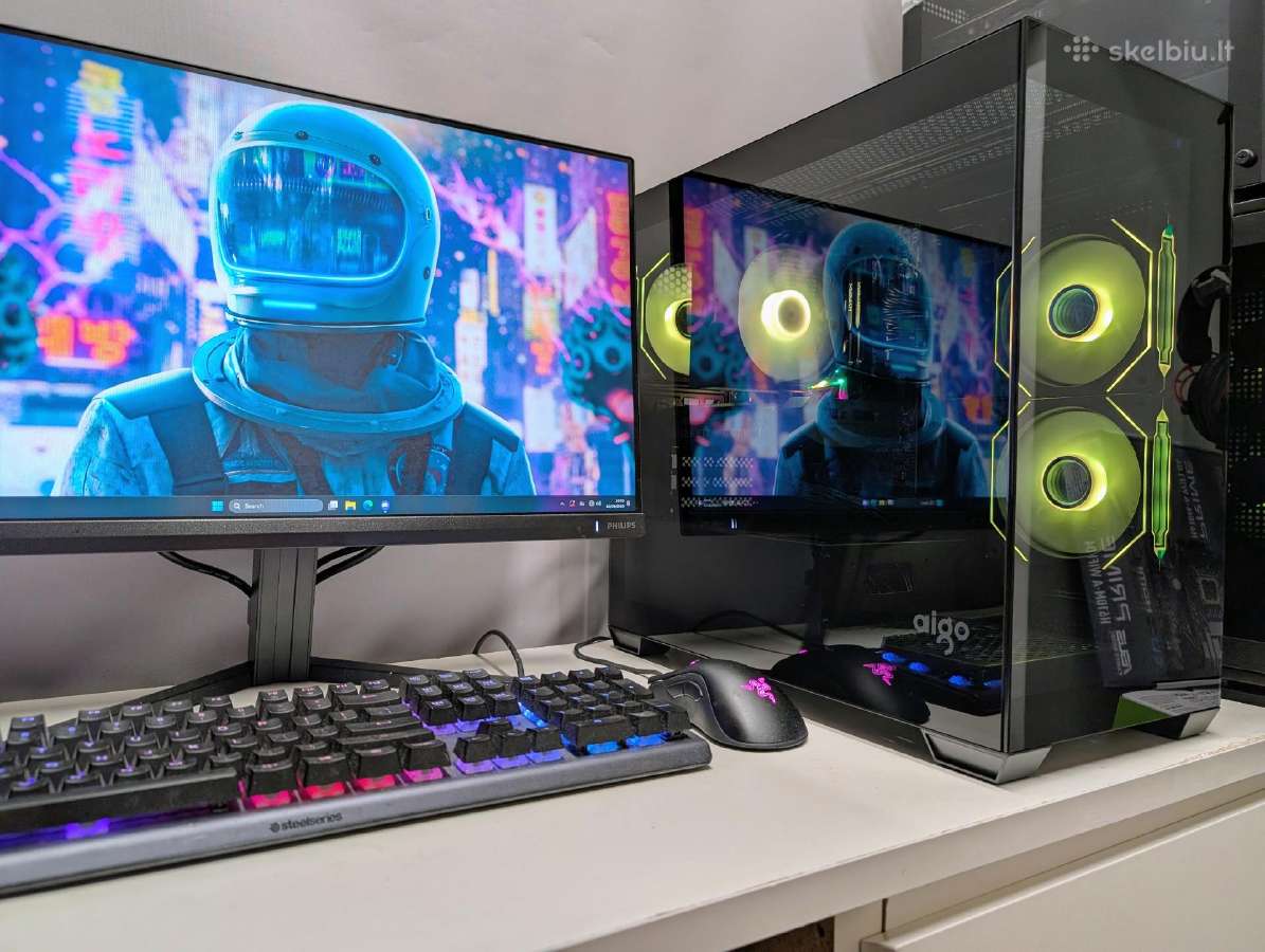 Žaidimų-mokslų Pc Ryzen 5,16gb,rx 5700xt,512gb - nuotraukos Nr. 3