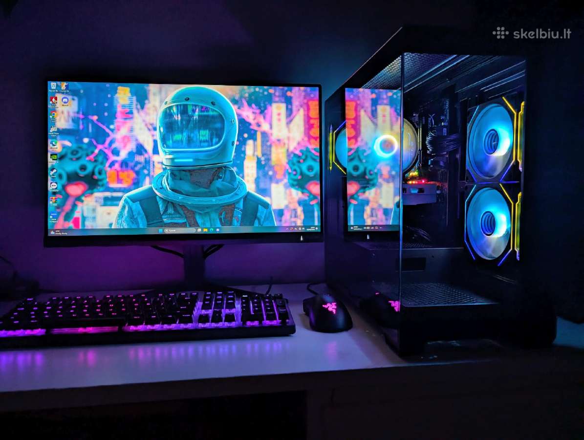 Žaidimų-mokslų Pc Ryzen 5,16gb,rx 5700xt,512gb - nuotraukos Nr. 6