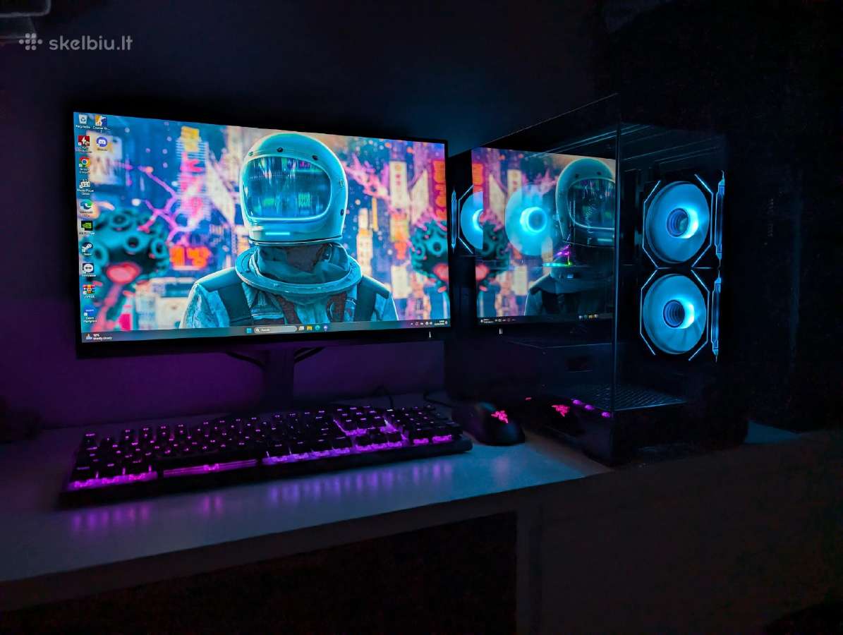 Žaidimų-mokslų Pc Ryzen 5,16gb,rx 5700xt,512gb - nuotraukos Nr. 9