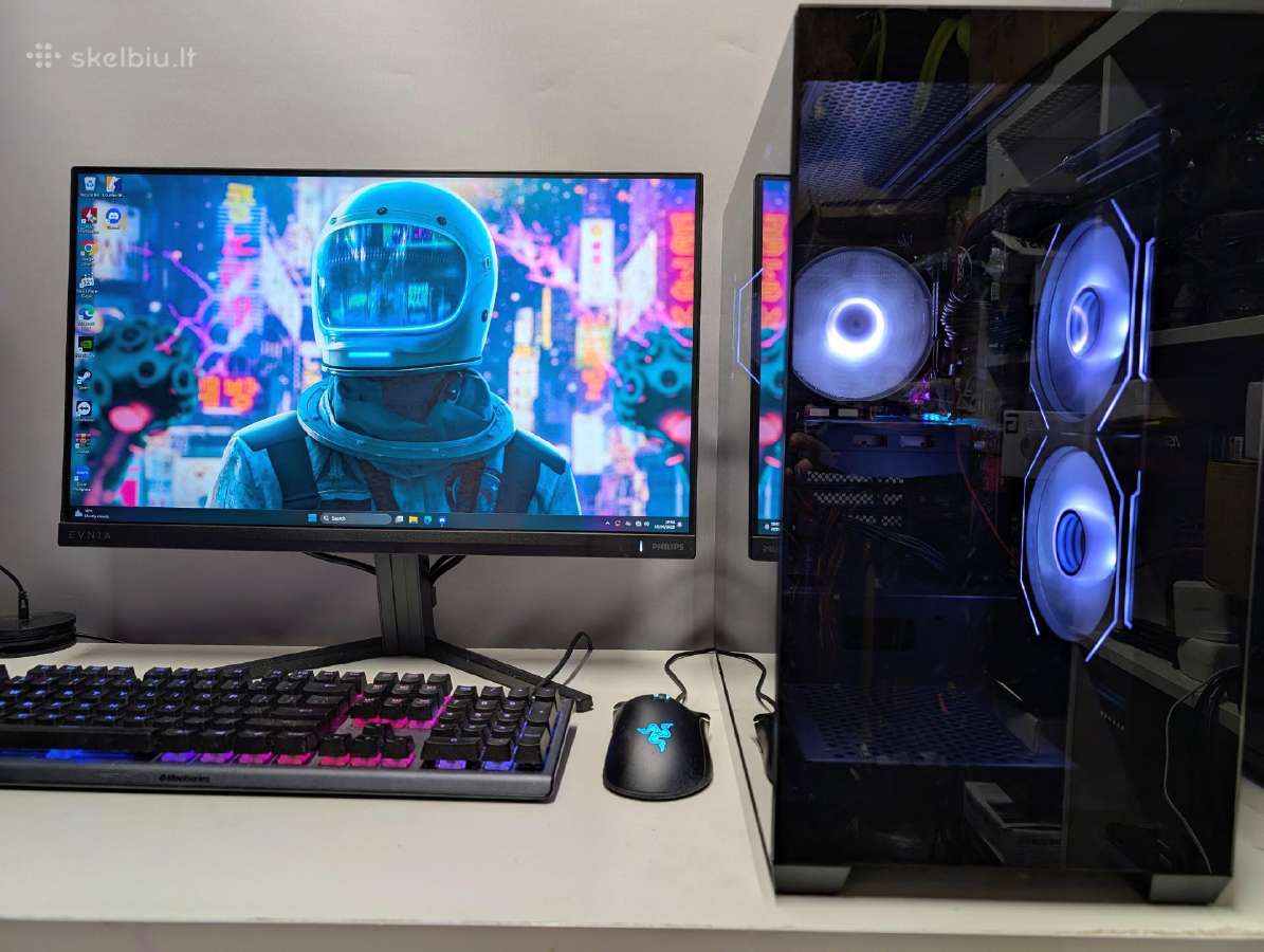Žaidimų-mokslų Pc Ryzen 5,16gb,rx 5700xt,512gb - nuotraukos Nr. 12