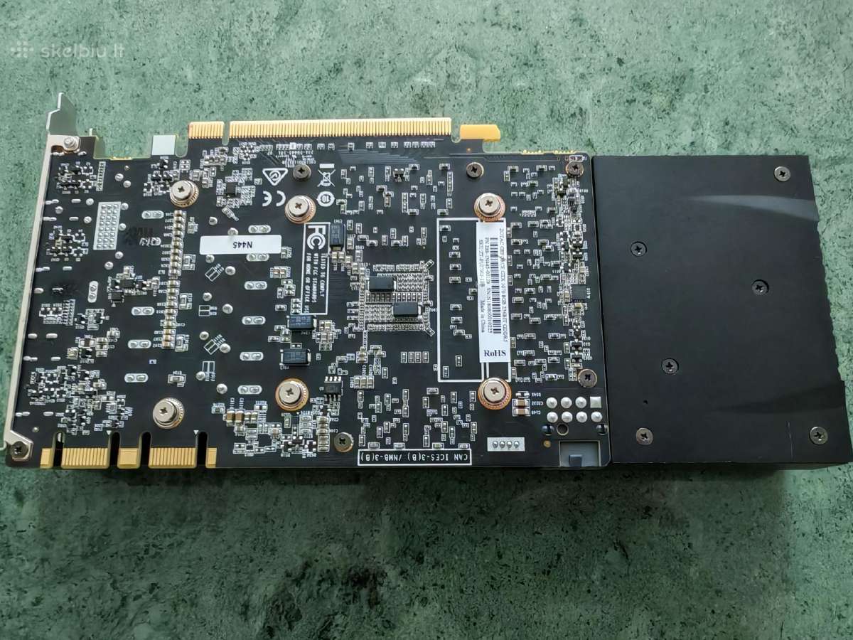 Zotac Geforce Gtx 1070 8gb - nuotraukos Nr. 2