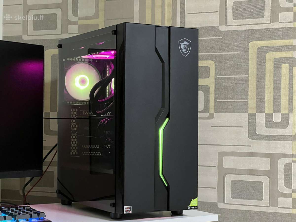 Parduodamas Stac. Su Rtx 3080, Ryzen 9, 32gb/1tb. - nuotraukos Nr. 2