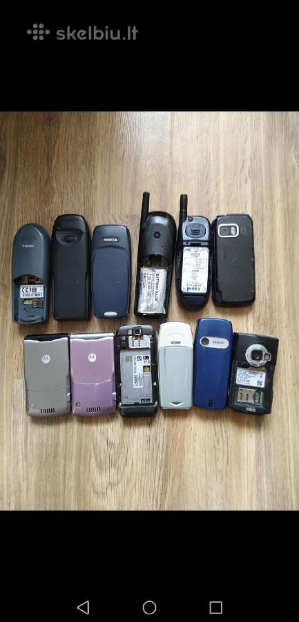 Netikrinti seni telefonai - nuotraukos Nr. 2