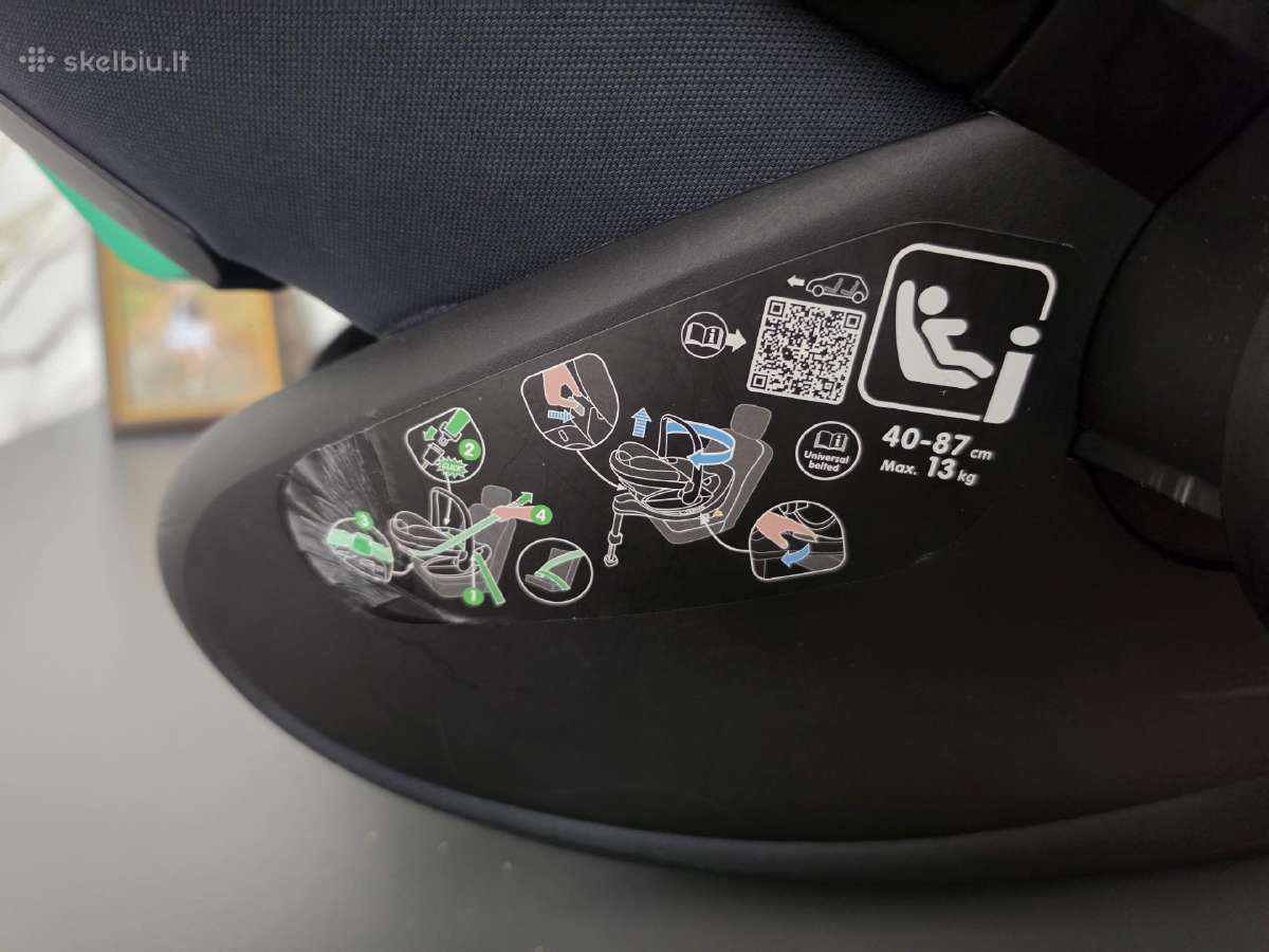 Maxi-cosi Pebble 360 Pro 2 Essential Graphite - nuotraukos Nr. 4