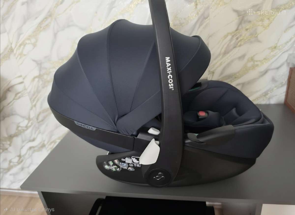 Maxi-cosi Pebble 360 Pro 2 Essential Graphite - nuotraukos Nr. 5