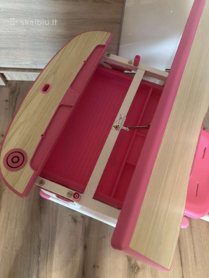 Ergovida reguliuojamas vaikiškas stalas su kede - nuotraukos Nr. 4