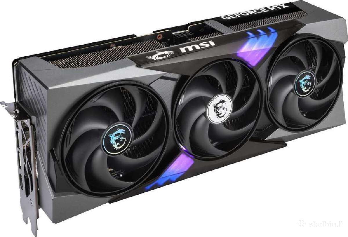 Msi Gaming Geforce Rtx5090 Trio Oc 32gb Gddr7 - nuotraukos Nr. 3