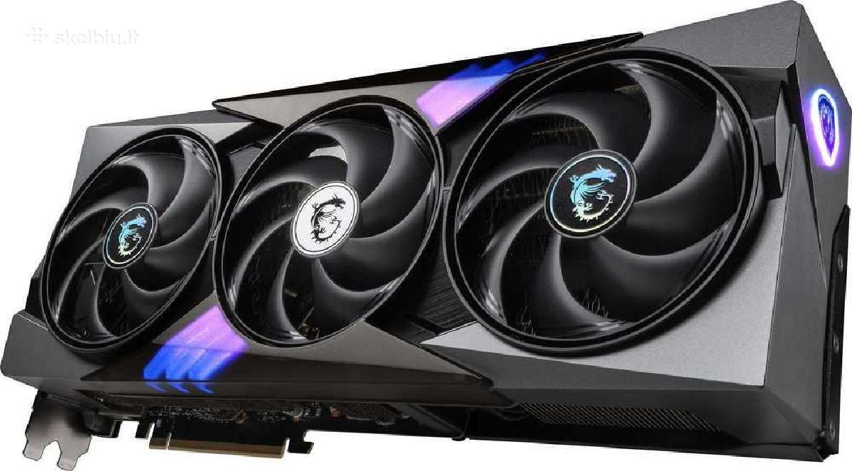 Msi Gaming Geforce Rtx5090 Trio Oc 32gb Gddr7 - nuotraukos Nr. 4