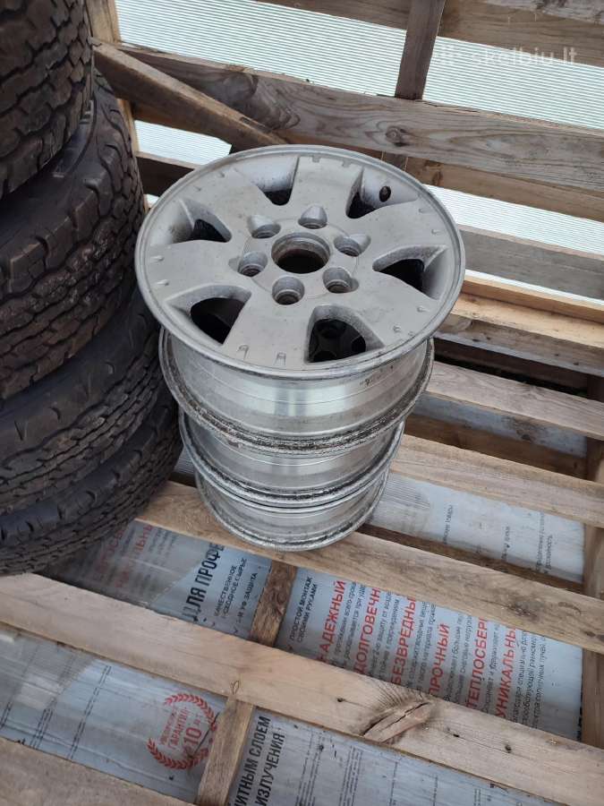 Pajero lengvojo lydinio R16 ratlankiai - nuotraukos Nr. 2