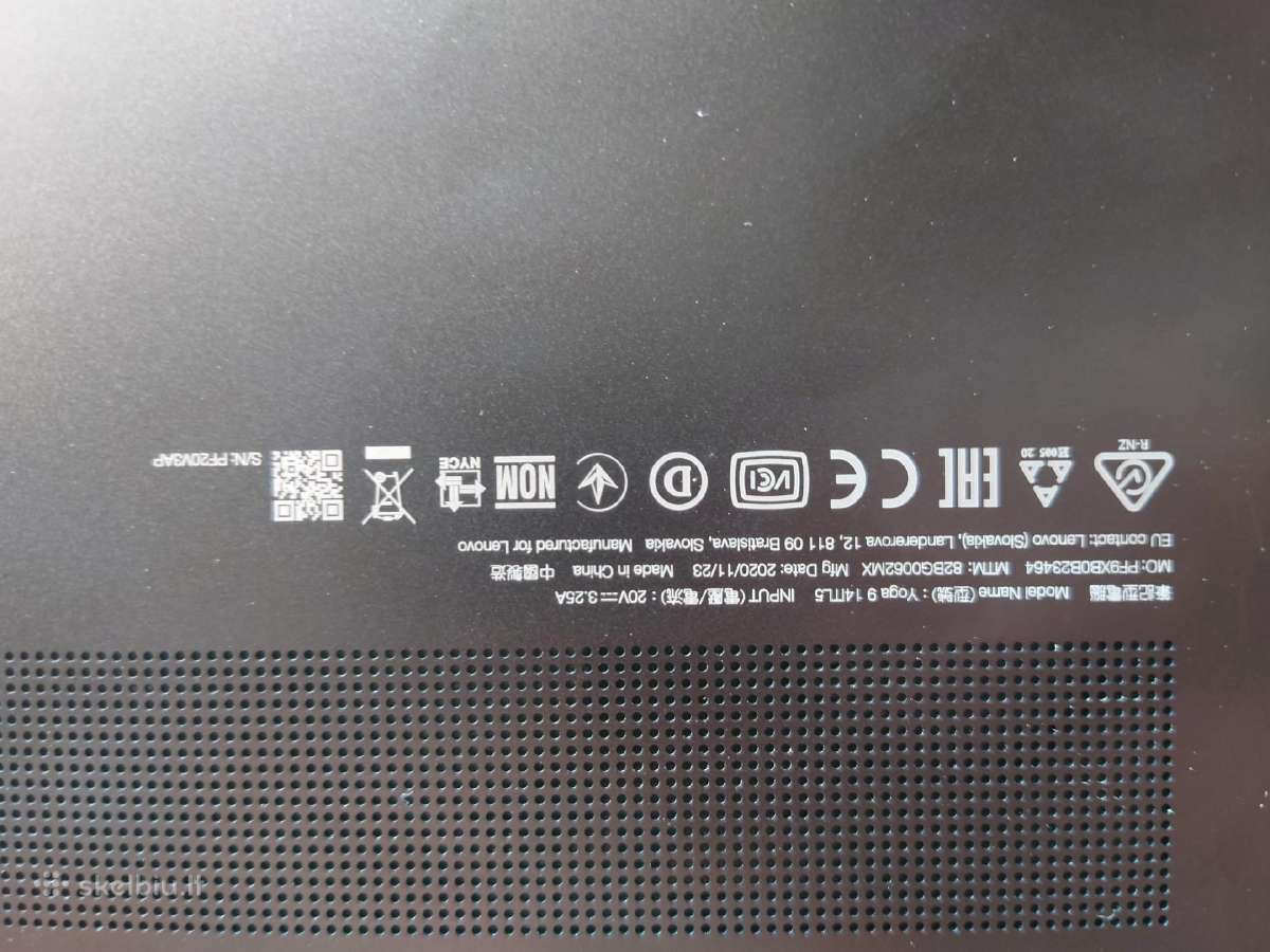 Lenovo Yoga 9 14itl5 1 TB - nuotraukos Nr. 3