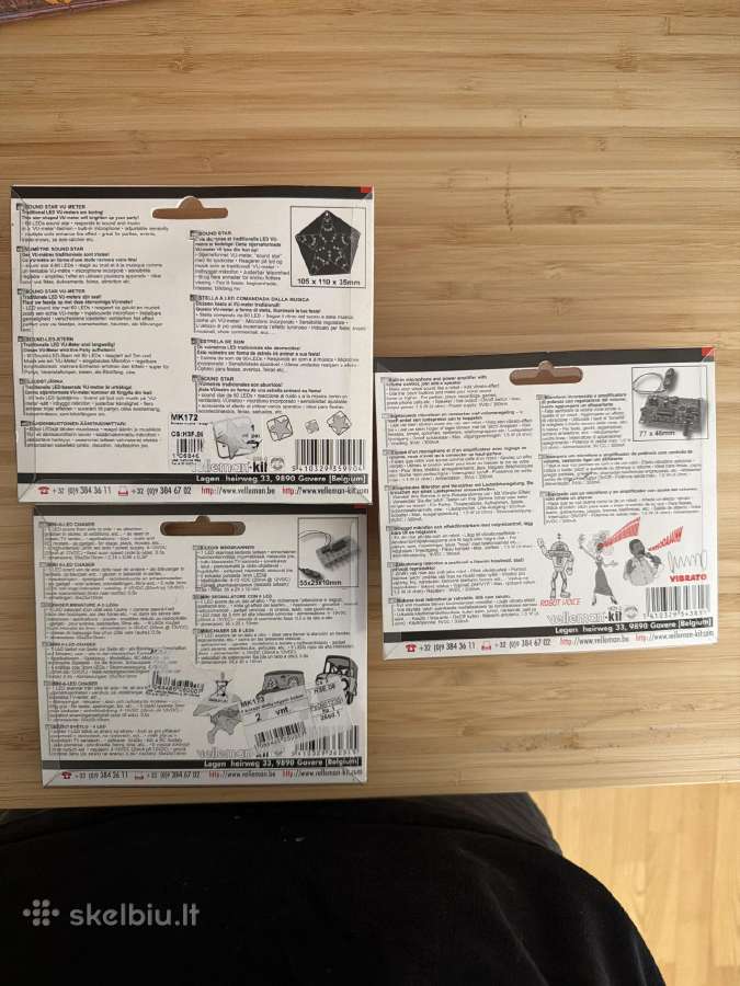 3 vnt. Mini-kit elektronikos rinkiniai Mk171 Mk172 - nuotraukos Nr. 2