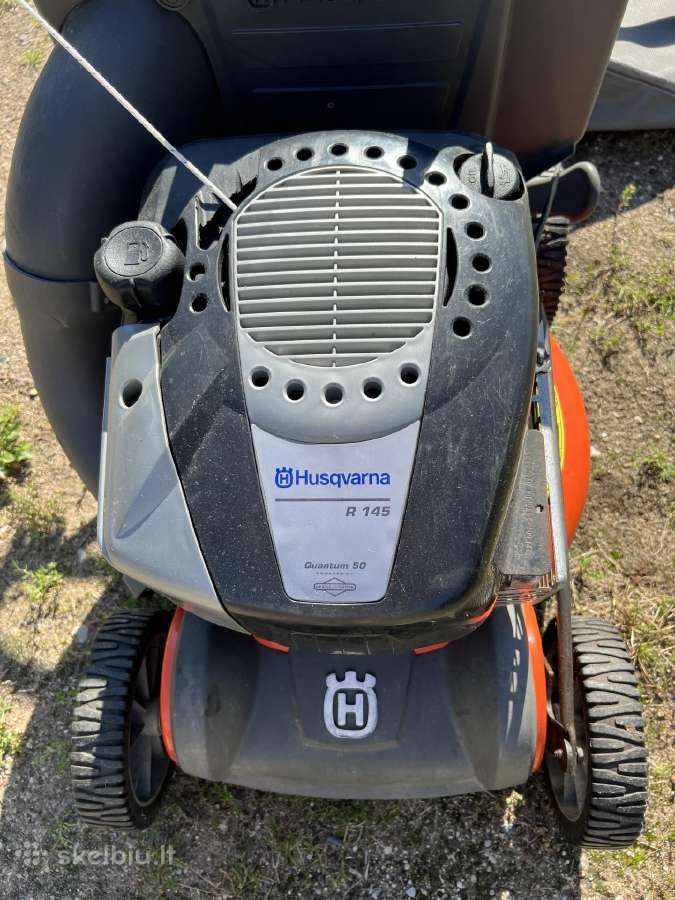 Žoliapjovė Husqvarna R145 mažai naudota - nuotraukos Nr. 5