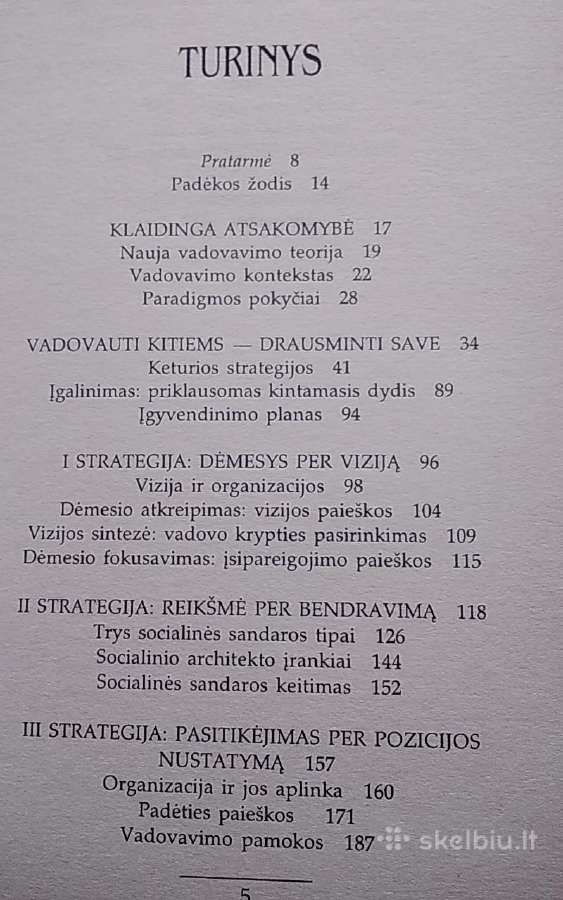 Lyderiai. Atsakomybės strategija - nuotraukos Nr. 3
