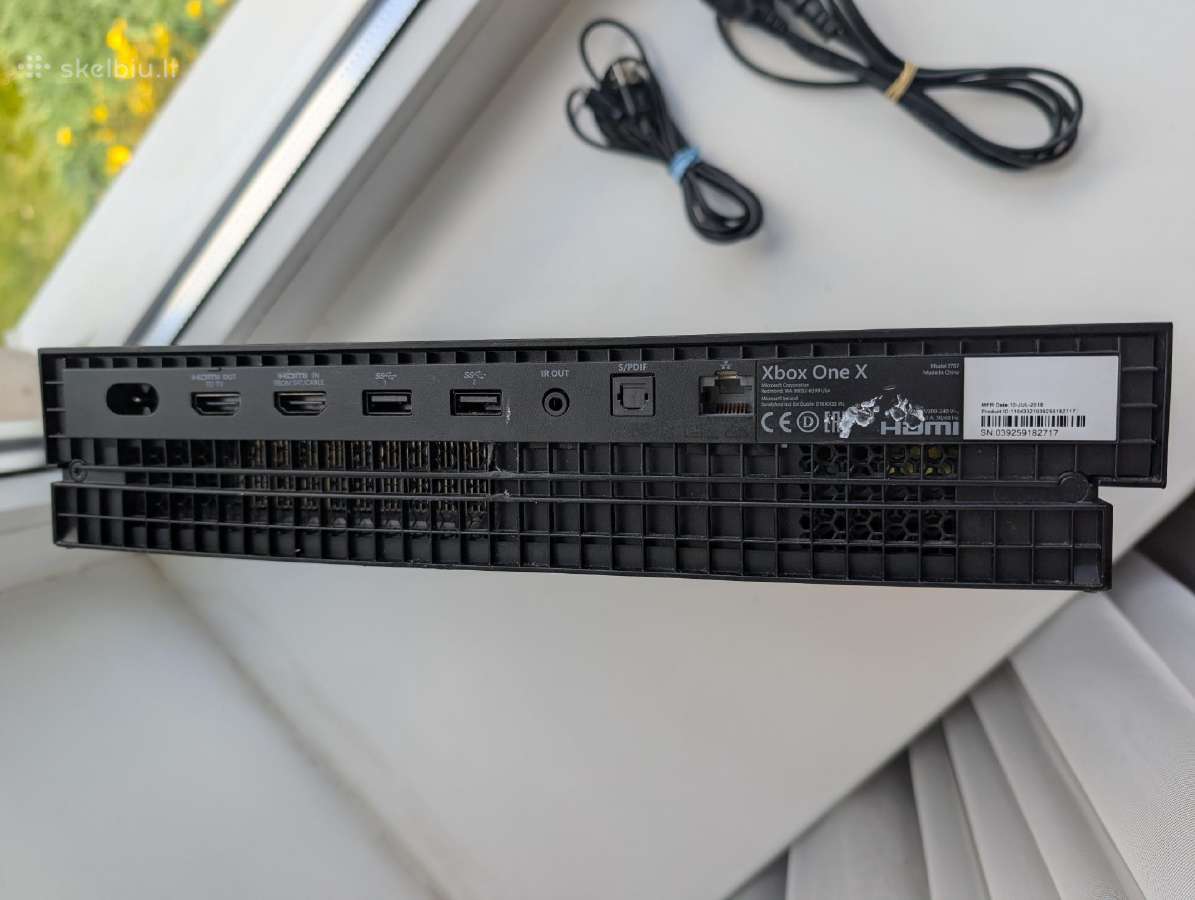 Xbox One X Konsolė Priedai - nuotraukos Nr. 6
