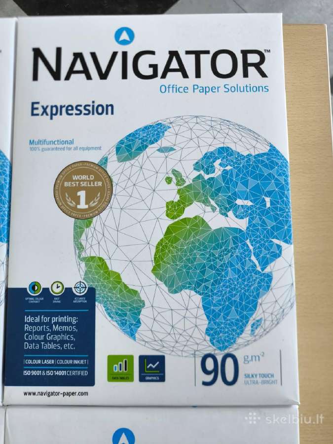 Kopijavimo popierius Navigator ir Data copy - nuotraukos Nr. 2