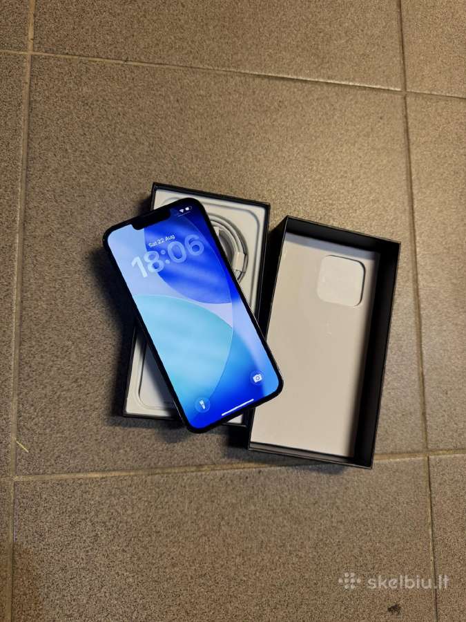 iPhone 13 pro 128gb labai tvarkingas stovis 10/10 - nuotraukos Nr. 3