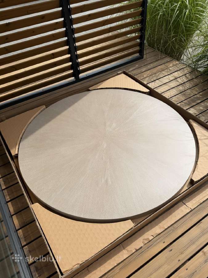 Eichholtz valgomojo stalo stalviršis 152 cm - nuotraukos Nr. 3