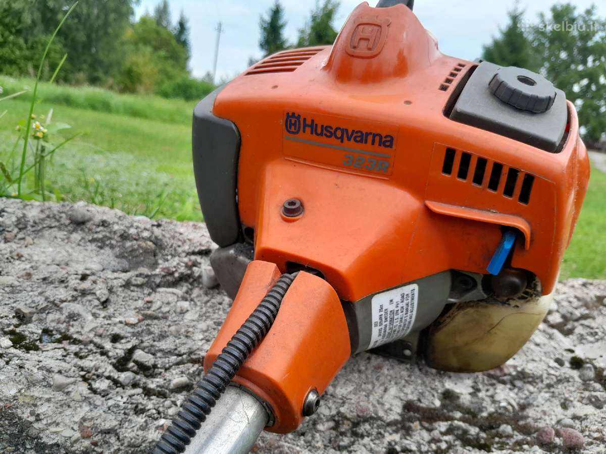 Husqvarna 323r trimeris krūpjovė 0,9kw - nuotraukos Nr. 2