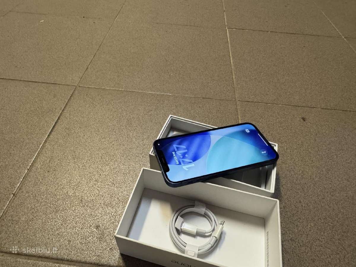 iPhone 12 128gb blue - nuotraukos Nr. 3