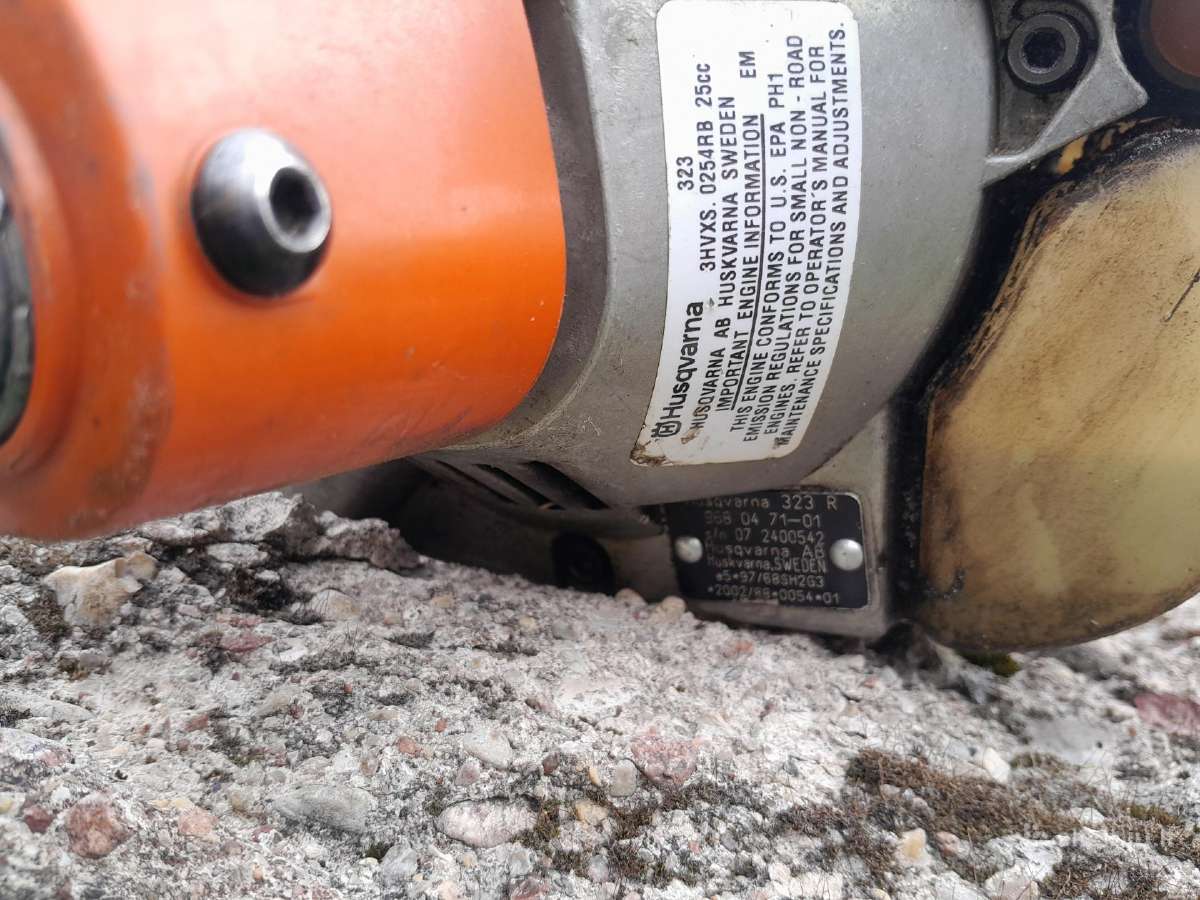 Husqvarna 323r trimeris krūpjovė 0,9kw - nuotraukos Nr. 3