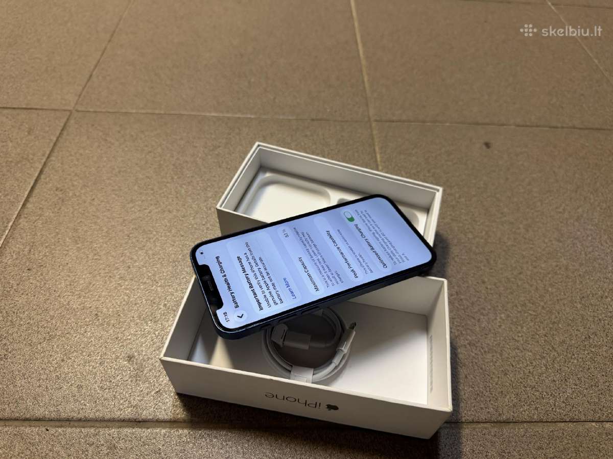 iPhone 12 128gb blue - nuotraukos Nr. 6