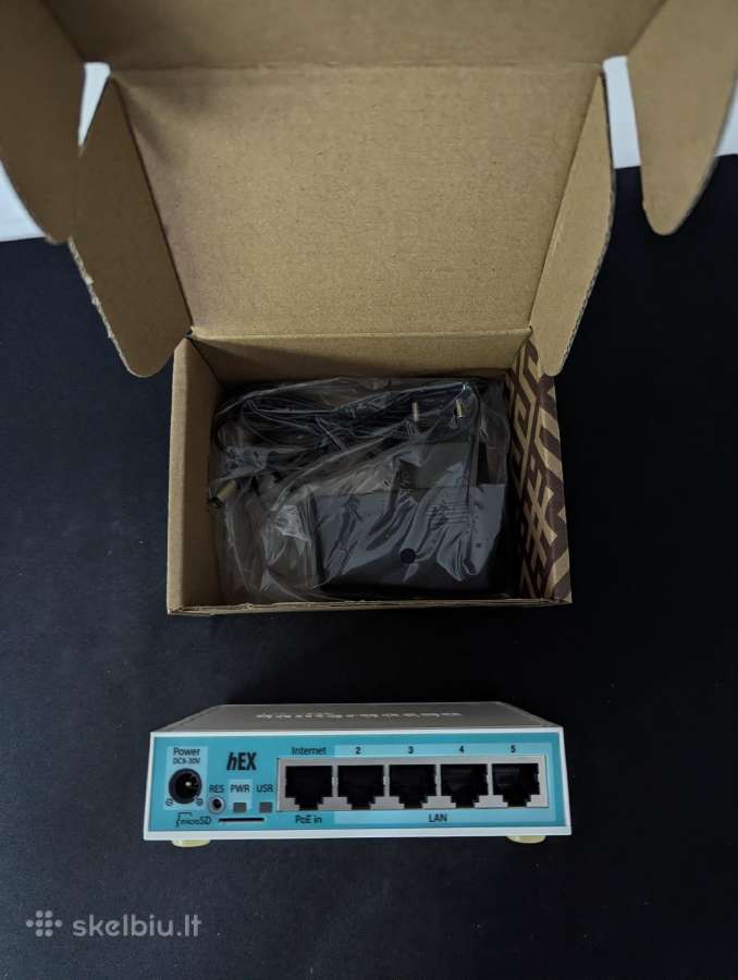 Mikrotik hex - nuotraukos Nr. 2