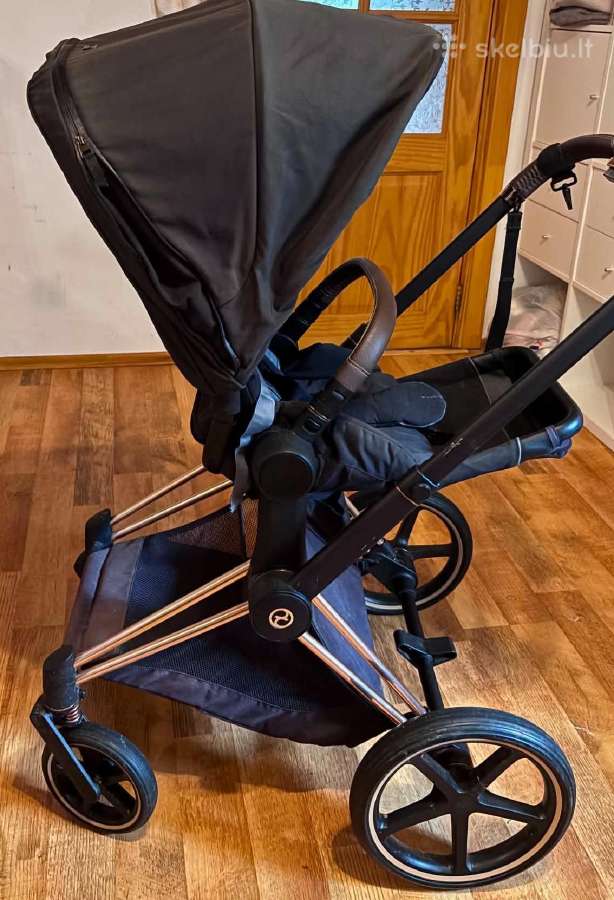 Cybex V3 Vežimėlis, spotinė dalis, automobilio kė. - nuotraukos Nr. 3