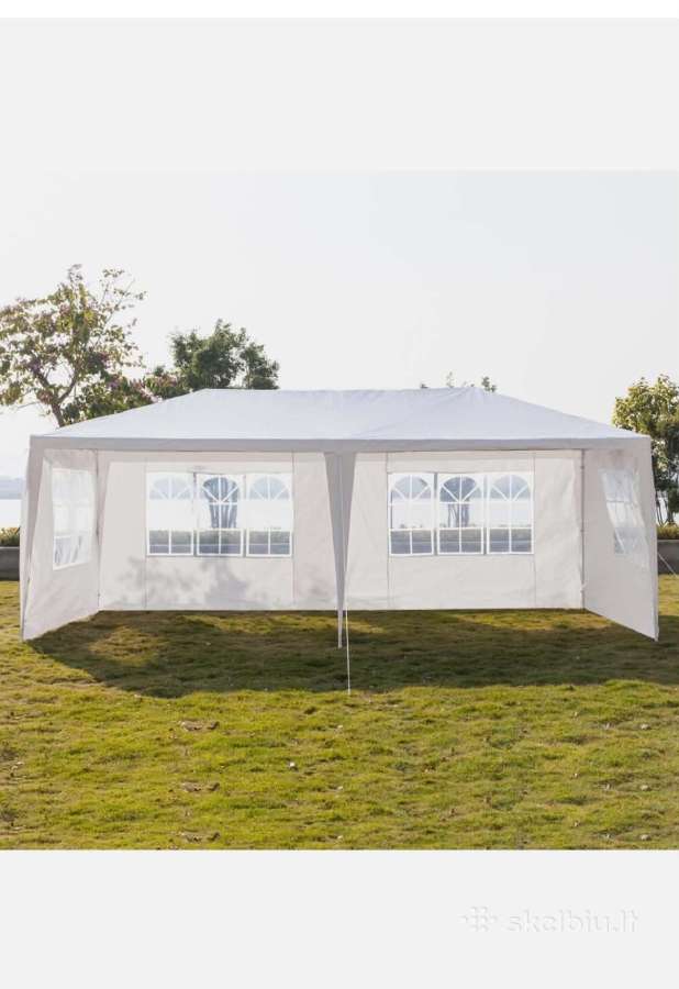 Šventinė pavėsinė 3x6 m - nuotraukos Nr. 2