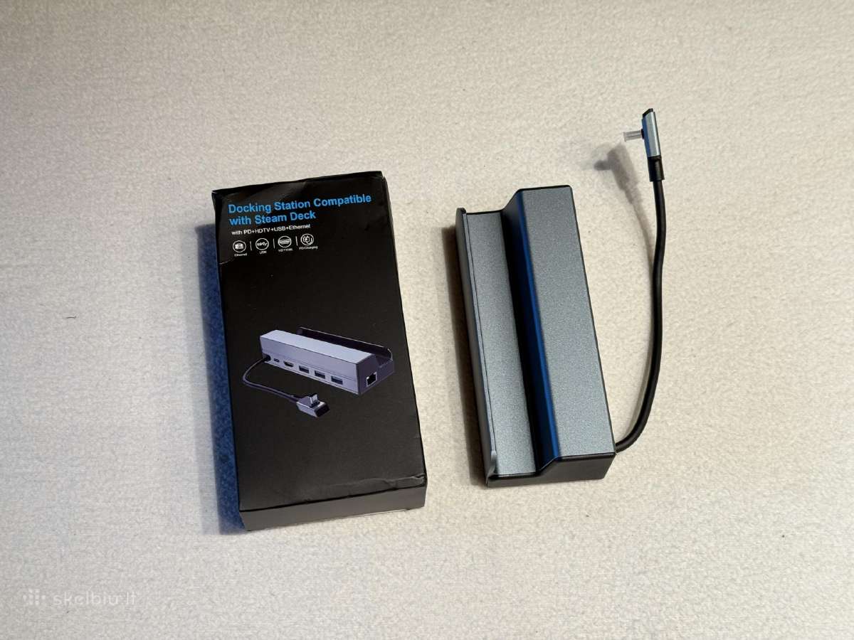 Steam Deck LCD 512gb 512 GB + Dock Kaip naujas - nuotraukos Nr. 7