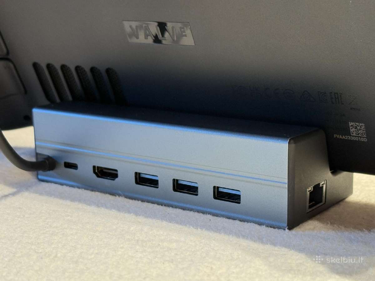 Steam Deck LCD 512gb 512 GB + Dock Kaip naujas - nuotraukos Nr. 9