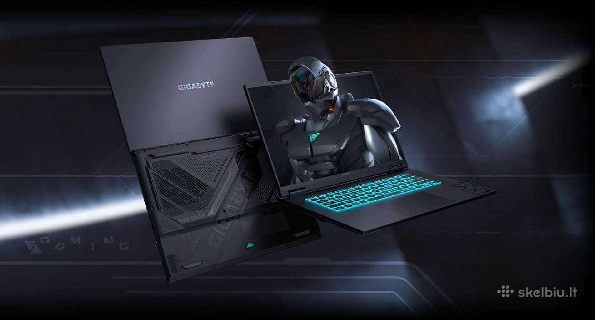 Naujas Gigabyte Gaming A16 Pro Rtx 5070 Ti - nuotraukos Nr. 2
