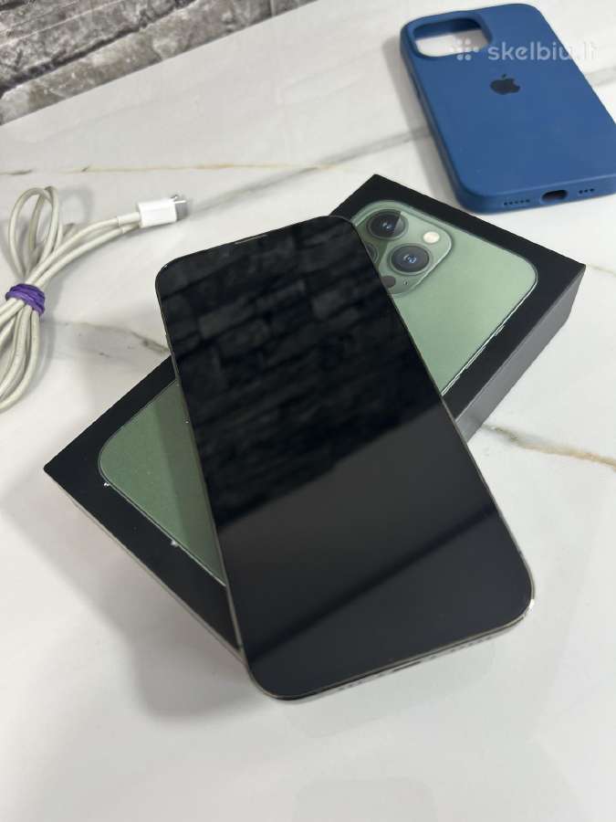 iPhone 13 Pro 128gb 77% Dark green - nuotraukos Nr. 13