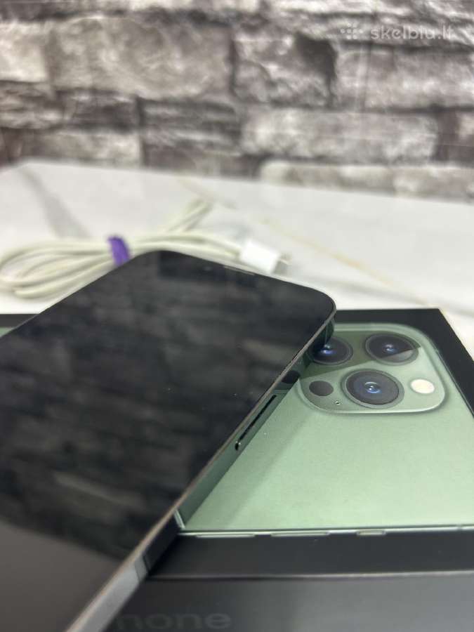 iPhone 13 Pro 128gb 77% Dark green - nuotraukos Nr. 14