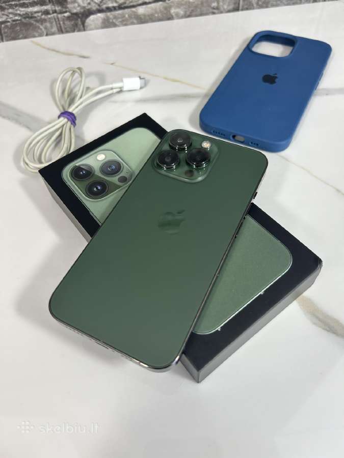 iPhone 13 Pro 128gb 77% Dark green - nuotraukos Nr. 4