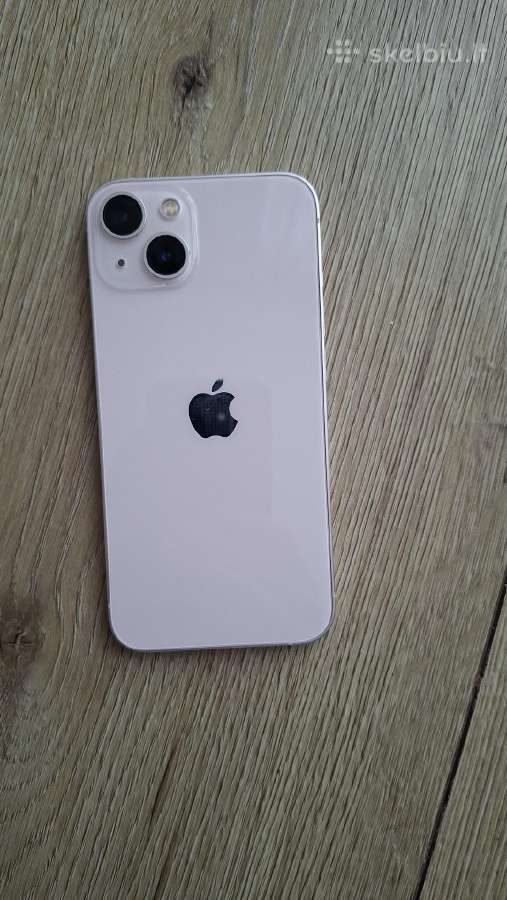iPhone 13 128 GB – rožinis, puikios būklės - nuotraukos Nr. 12
