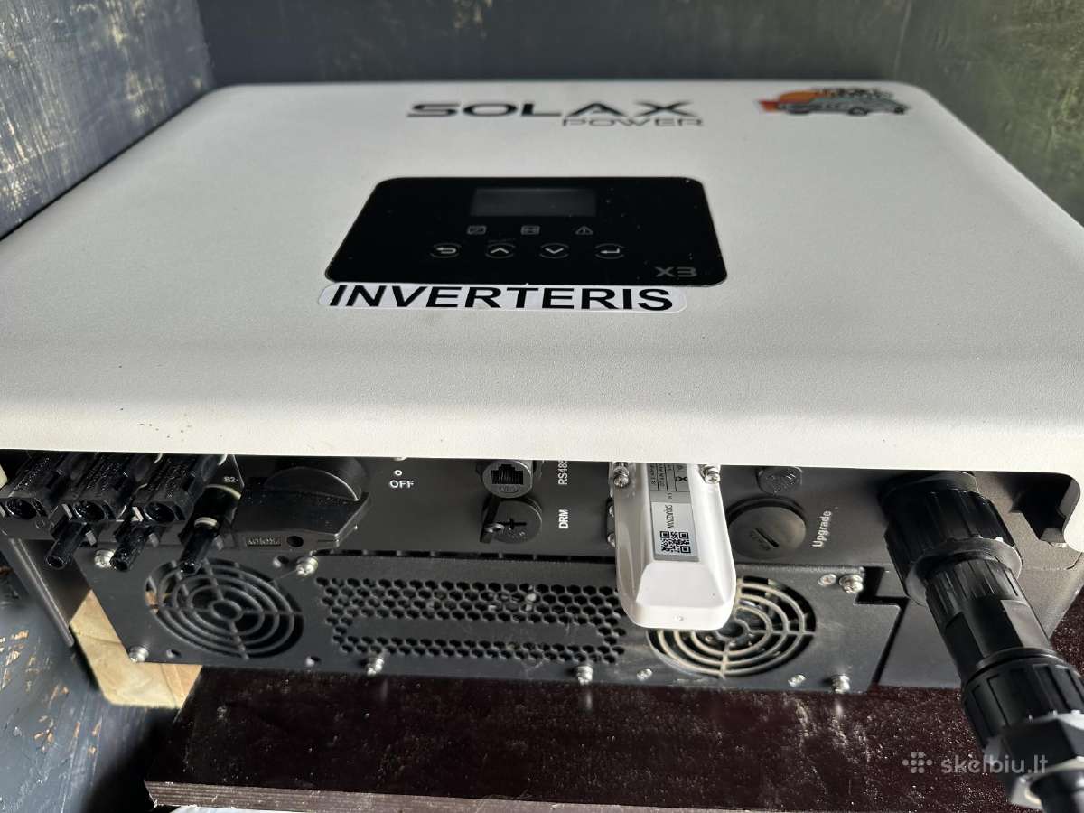 Trifazis 12kw inverteris Solax X3-12.op-t-d - nuotraukos Nr. 2