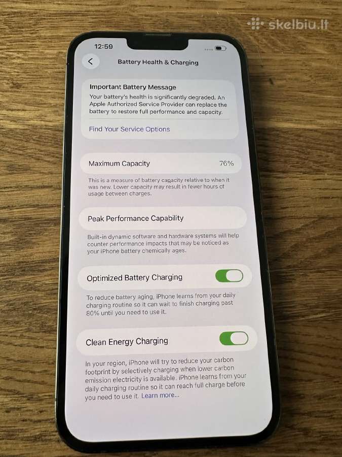 iPhone 13 Pro Max 128gb - nuotraukos Nr. 5