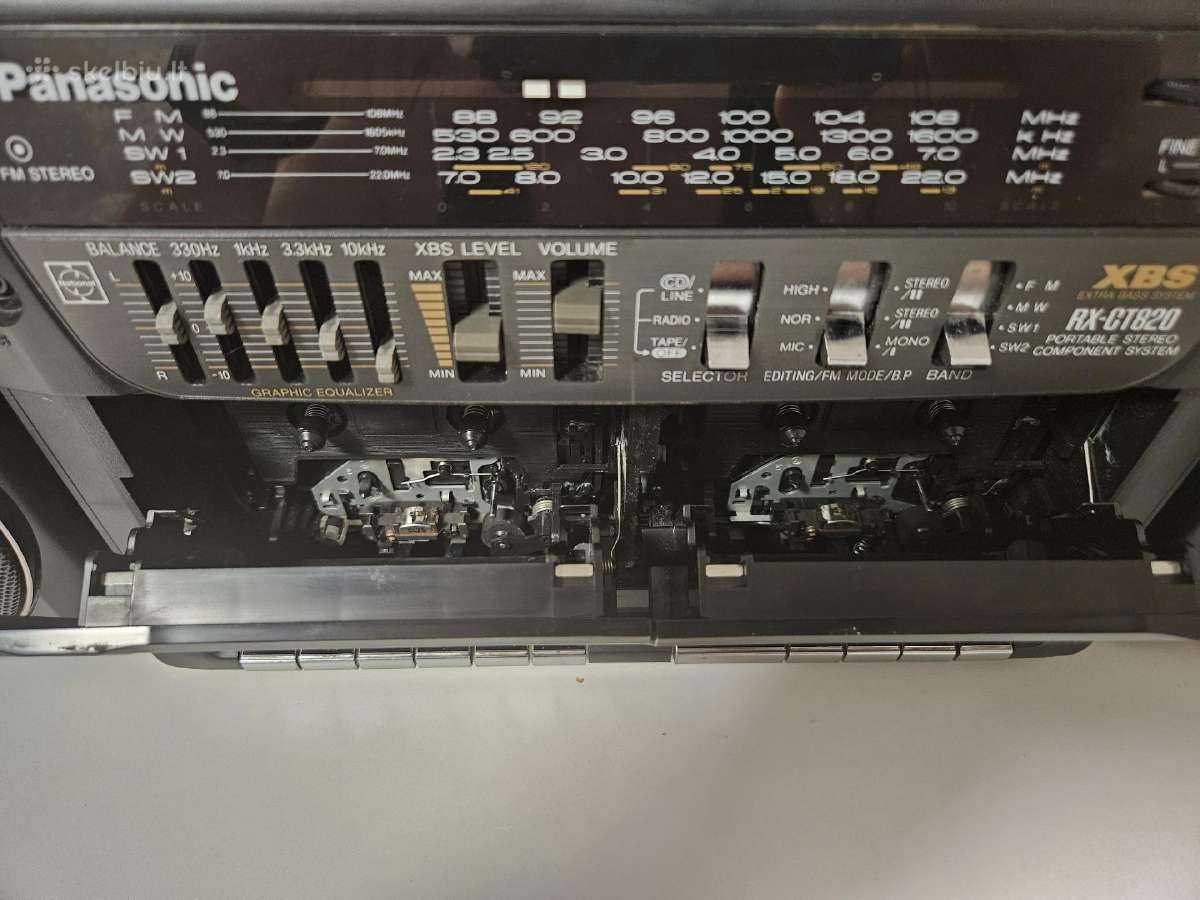 Magnetofonas Panasonic Rx-ct820 - nuotraukos Nr. 2