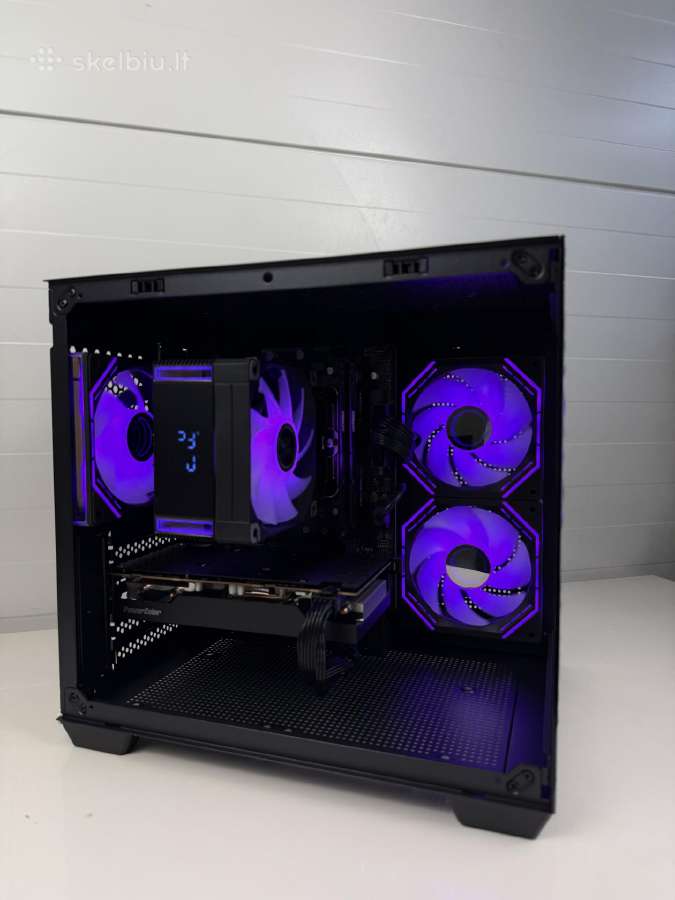 Naujas Žaidimų Kompiuteris Rx 7600 Ryzen 5 5500 - nuotraukos Nr. 9