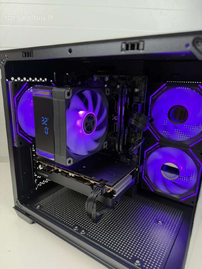 Naujas Žaidimų Kompiuteris Rx 7600 Ryzen 5 5500 - nuotraukos Nr. 11
